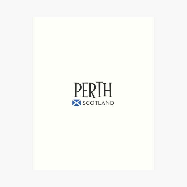 Item preview, Perth - Scotland  designed and sold by StudioRedKoala.