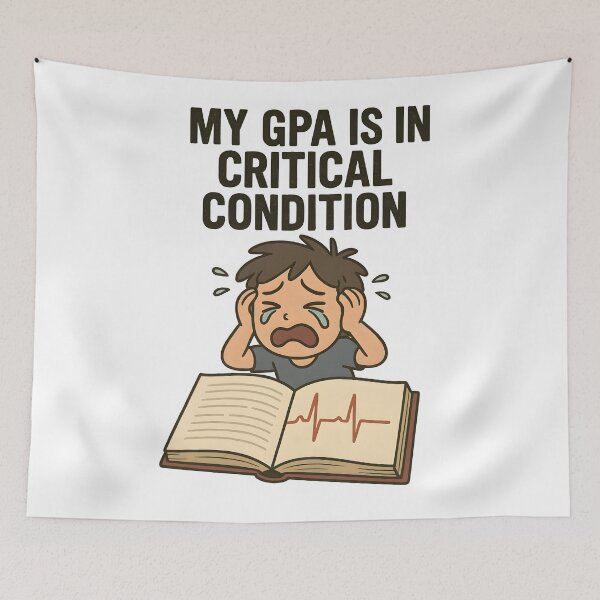 Item preview, My GPA Is in Critical Condition designed and sold by Uglyandcute.