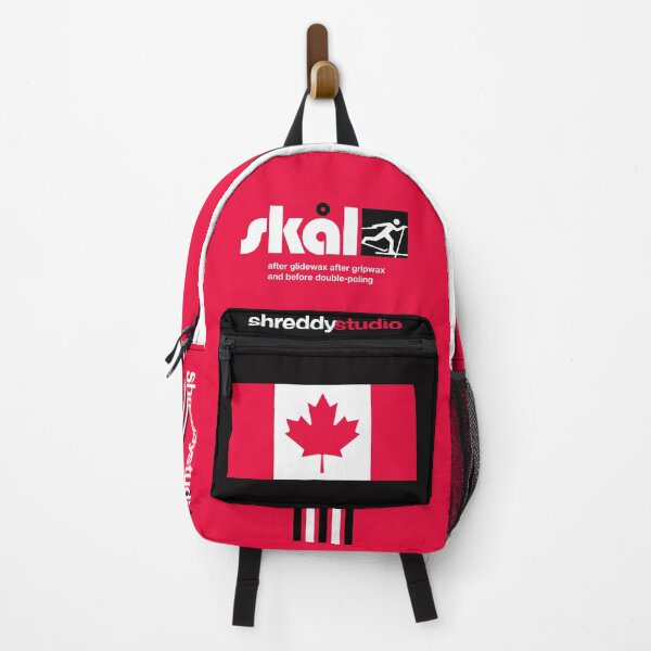 Item preview, Skål Canada Maple Leaf Skiing by Dennis Weber of ShreddyStudio designed and sold by Dennis Weber.