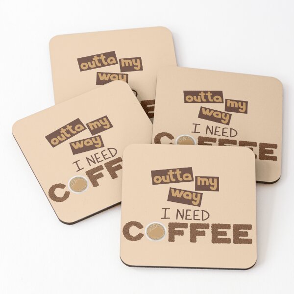 Item preview, Design with Text outta my way I need Coffee designed and sold by ChantellaGF.