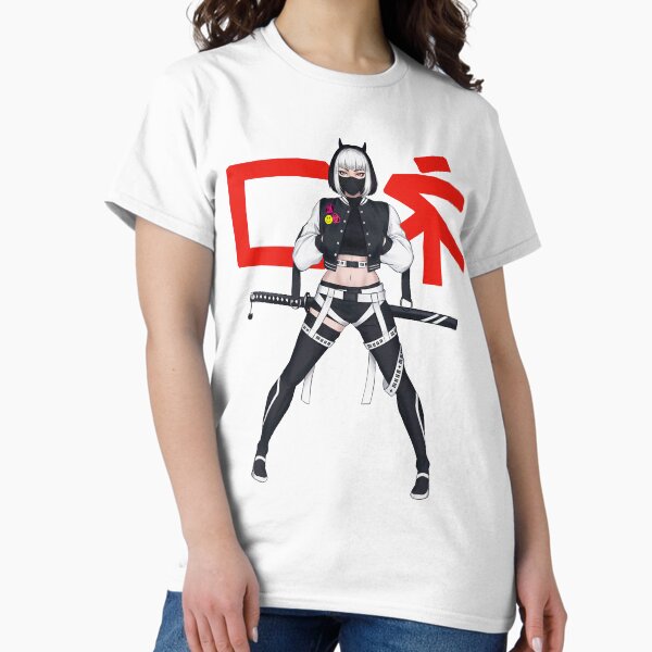 Item preview, Vaporwave Samurai Girl Neo Tokyo Urban Style  designed and sold by OWLvision33.
