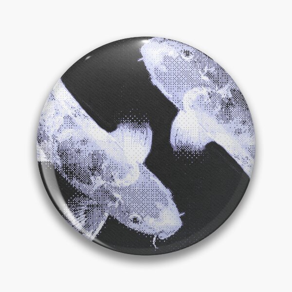 Item preview, Koi Carp Purple Motion Blur – Glitch Pixel Art designed and sold by judepsd.