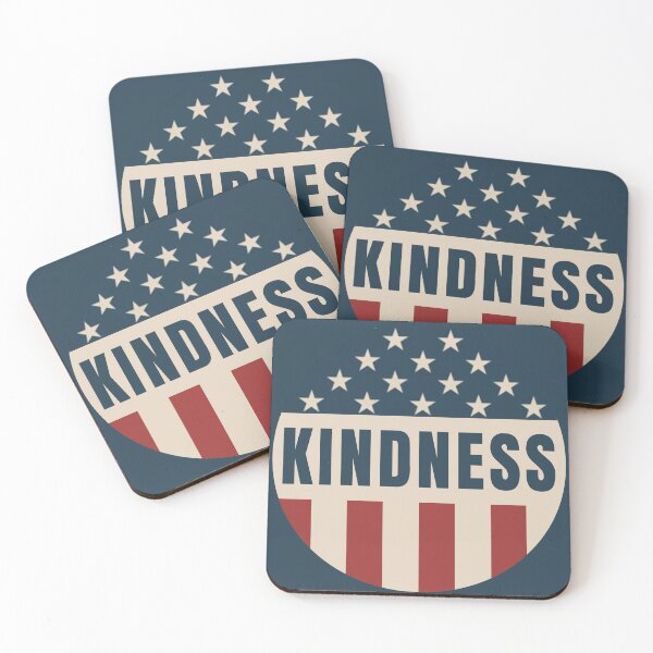Item preview, Vote for Kindness Across America Voter Button designed and sold by electrovista.