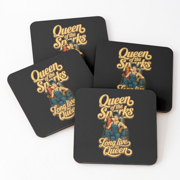 Item preview, Queen of the Sparks – Retro Welding designed and sold by Dago345.