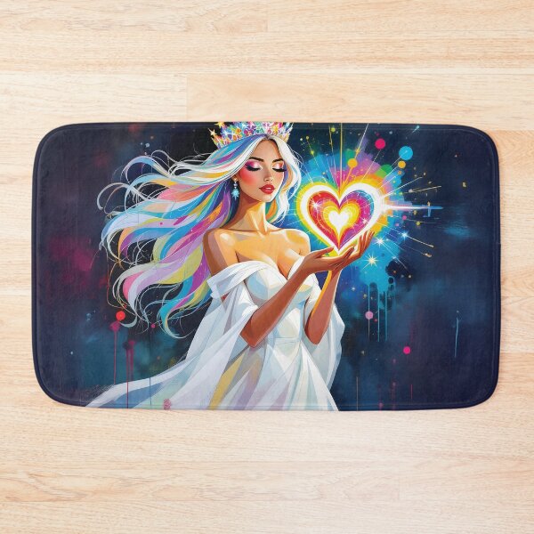 Item preview,  Beautiful woman with flowing, iridescent hair designed and sold by Marcu Ioachim.