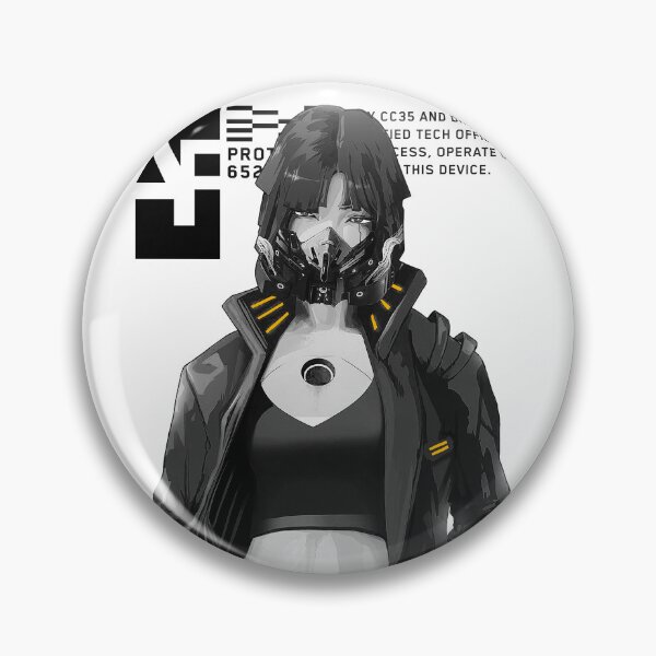 Item preview, Gas Mask Neo Tokyo Vaporwave Japanese Girl designed and sold by OWLvision33.