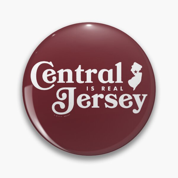 Item preview, Central Jersey is Real Retro Wordmark designed and sold by deadmansupplyco.