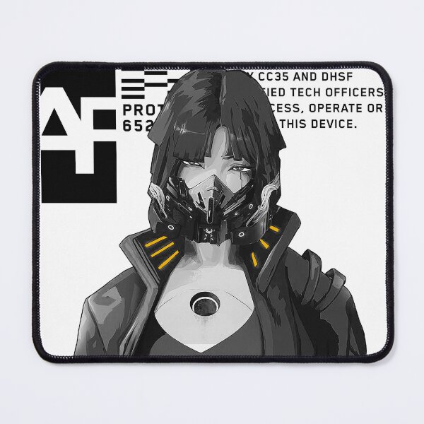Item preview, Gas Mask Neo Tokyo Vaporwave Japanese Girl designed and sold by OWLvision33.