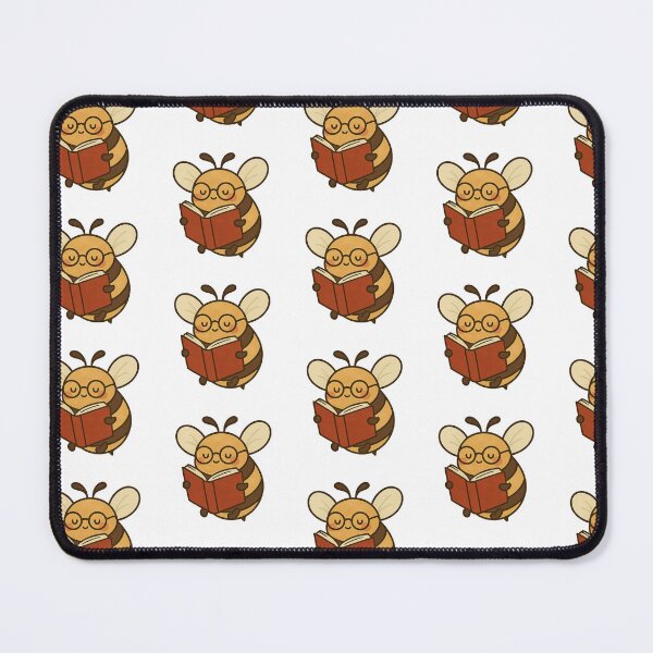 Item preview, Bee Wearing Glasses Reading a Book designed and sold by ֍ NishlaArts ֍.