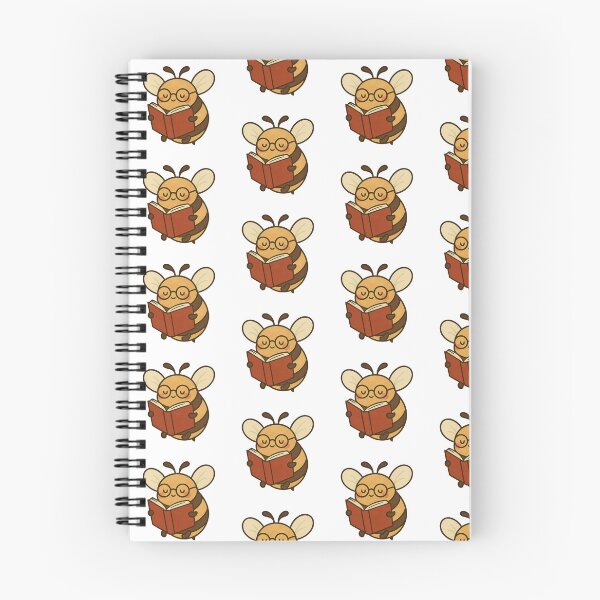 Item preview, Bee Wearing Glasses Reading a Book designed and sold by ֍ NishlaArts ֍.