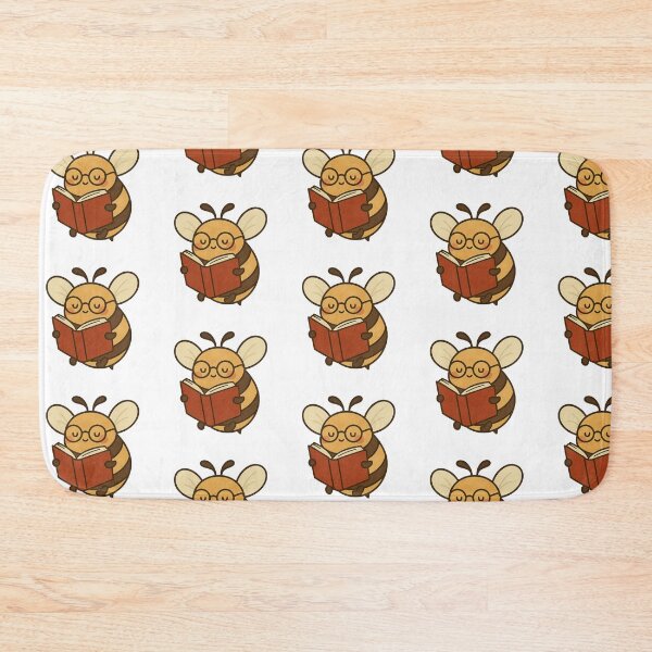 Item preview, Bee Wearing Glasses Reading a Book designed and sold by ֍ NishlaArts ֍.