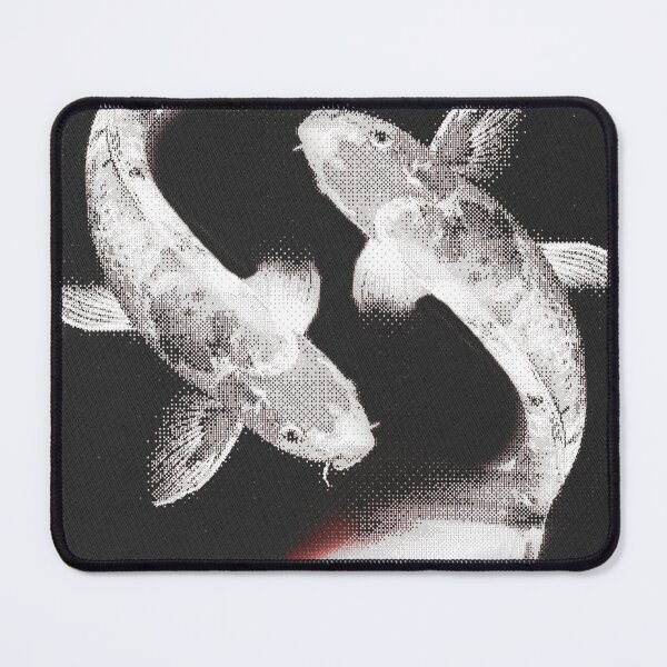 Item preview, Koi Carp Red Motion Blur – Glitch Pixel Art designed and sold by judepsd.