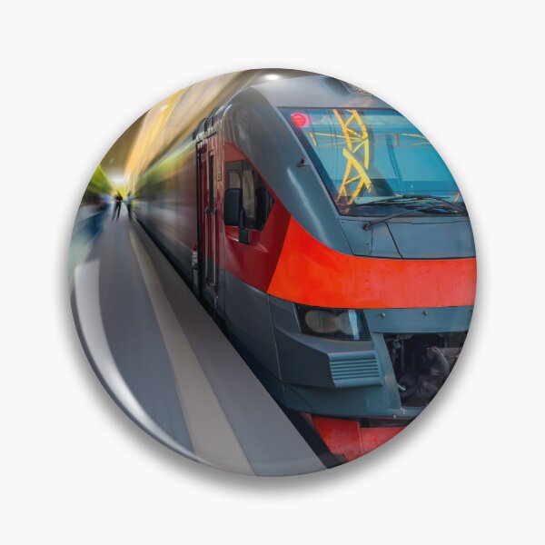 Item preview, Speed in Motion – Red Train Photography designed and sold by KarenVarr.