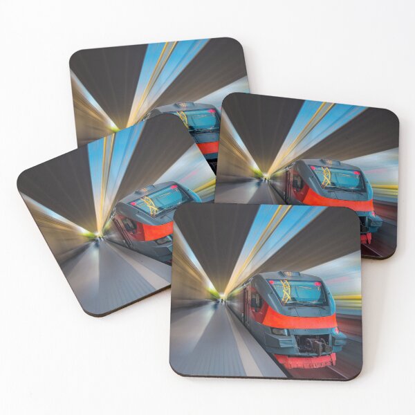 Item preview, Speed in Motion – Red Train Photography designed and sold by KarenVarr.