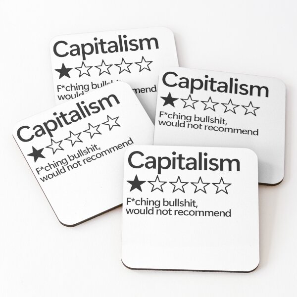 Item preview, Capitalism Would Not Recommend designed and sold by shitpostee.
