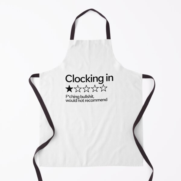 Item preview, Clocking In Would Not Recommend designed and sold by shitpostee.