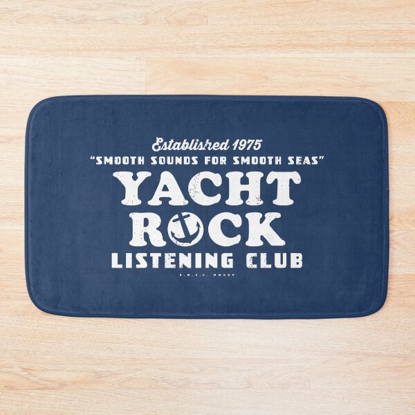 Item preview, Retro Yacht Rock Listening Club Rounded designed and sold by deadmansupplyco.