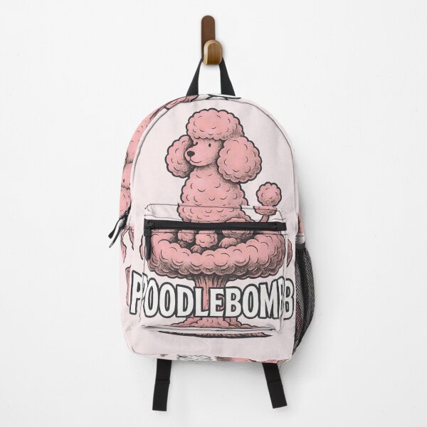 Item preview, Poodlebomb – Cute Poodle Mushroom Cloud Explosion Cartoon designed and sold by Shoot-The-Moon.