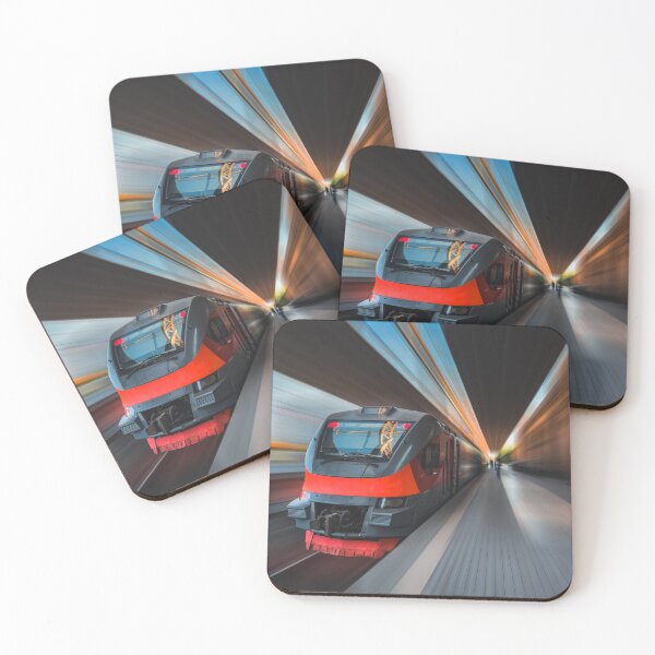 Item preview, High-Speed Train in Motion designed and sold by KarenVarr.