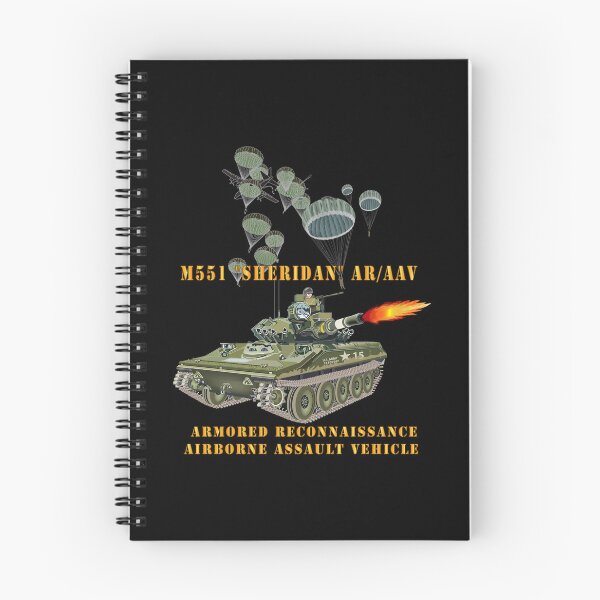 Item preview, Army - M551 Sheridan - Firing - ARV-AAV w Paratroopers designed and sold by Military Insignia Products.