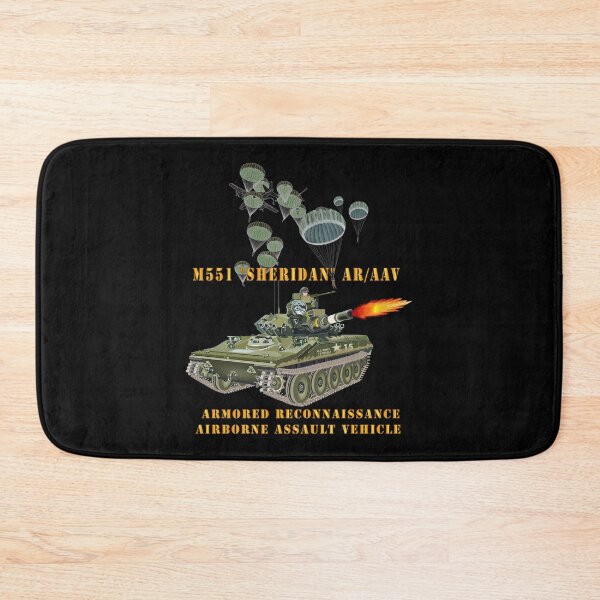 Item preview, Army - M551 Sheridan - Firing - ARV-AAV w Paratroopers designed and sold by Military Insignia Products.
