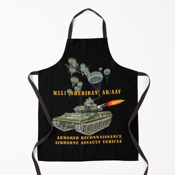 Item preview, Army - M551 Sheridan - Firing - ARV-AAV w Paratroopers designed and sold by Military Insignia Products.