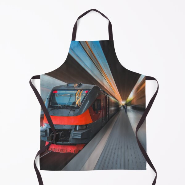 Item preview, High-Speed Train in Motion designed and sold by KarenVarr.
