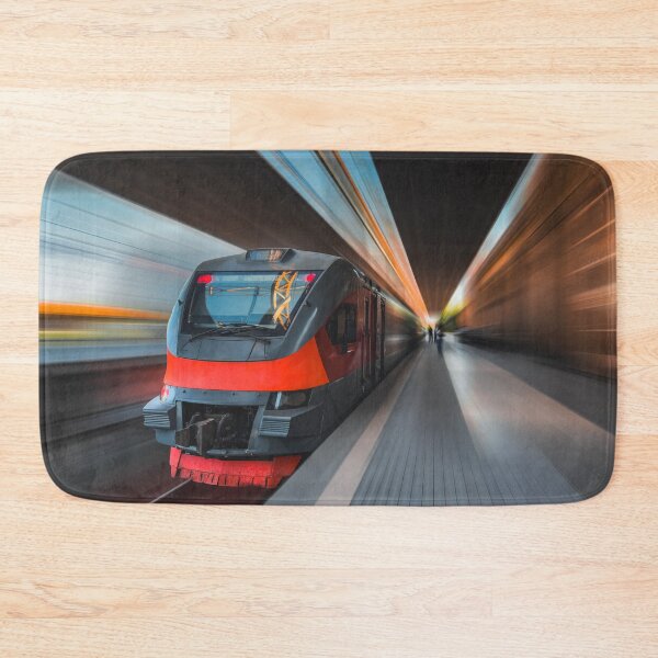 Item preview, High-Speed Train in Motion designed and sold by KarenVarr.