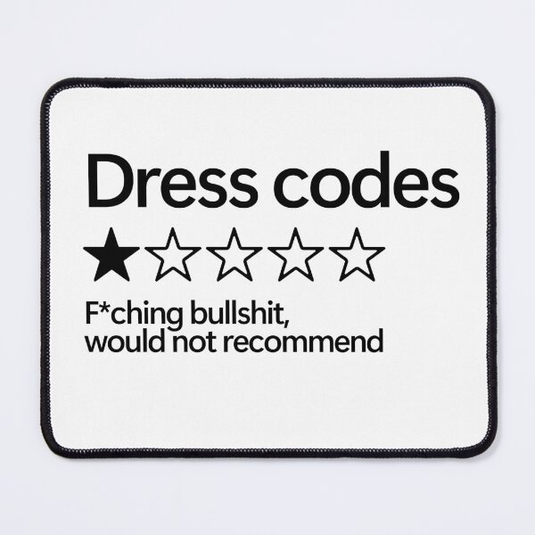 Item preview, Dress Codes Would Not Recommend designed and sold by shitpostee.