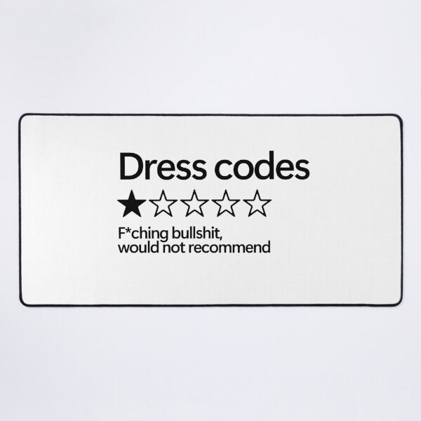 Item preview, Dress Codes Would Not Recommend designed and sold by shitpostee.