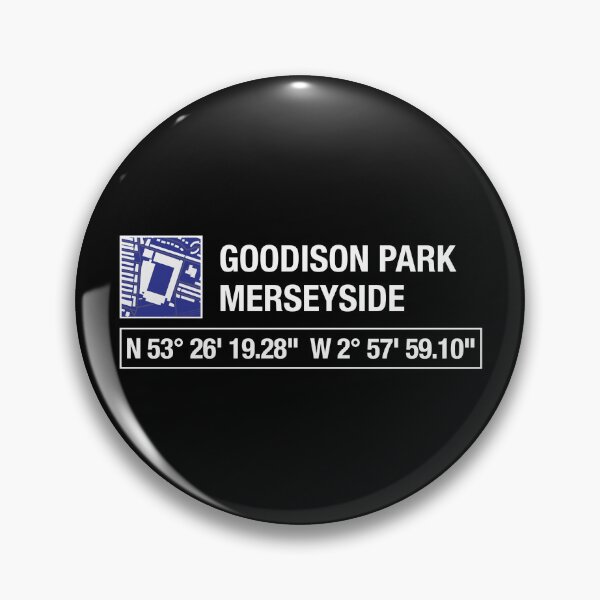 Item preview, Goodison Park, Everton, Merseyside - Coordinates designed and sold by Cairngorm Designs.