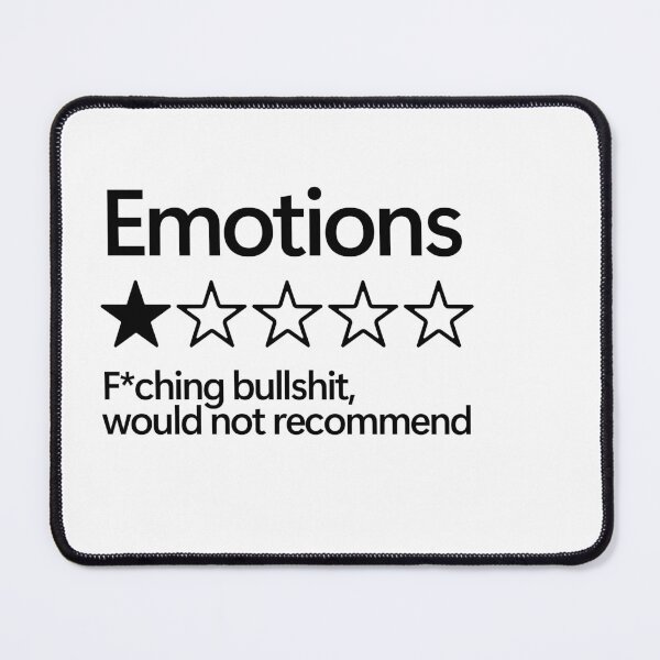 Item preview, Emotions Would Not Recommend designed and sold by shitpostee.
