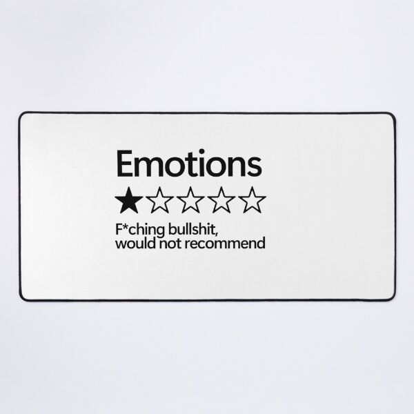 Item preview, Emotions Would Not Recommend designed and sold by shitpostee.