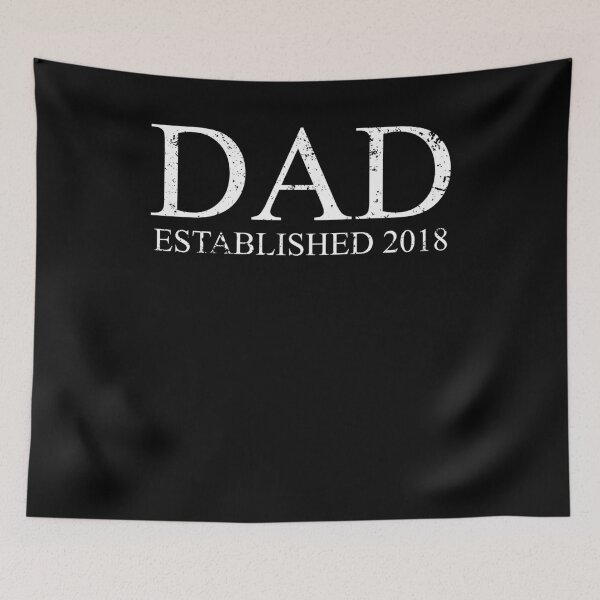 Item preview, Dad Established 2018 Shirt Funy Dad To Be Shirt Expecting designed and sold by KentuckyGirlTee.