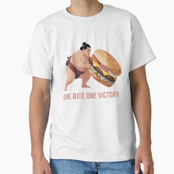 Item preview, Sumo vs Cheeseburger Showdown designed and sold by SakuraHaven.