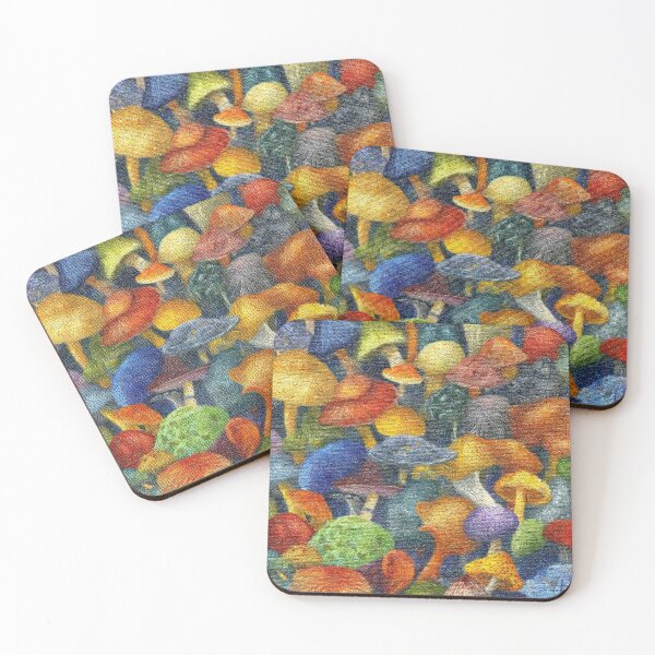 Item preview, A Rich and Earthy Collection of Woodland Fungi. designed and sold by Piotrek0001.