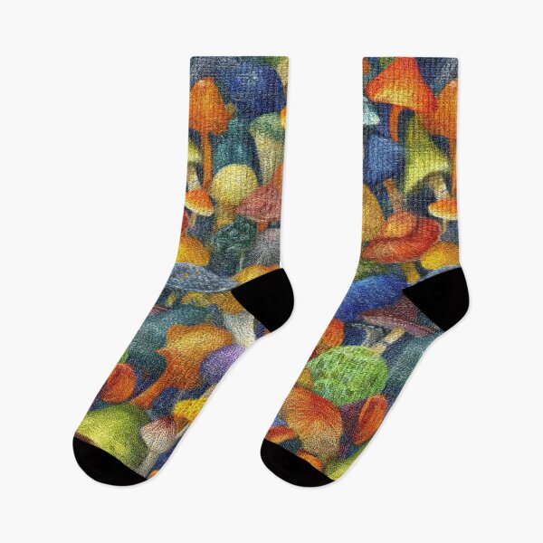 Item preview, A Rich and Earthy Collection of Woodland Fungi. designed and sold by Piotrek0001.
