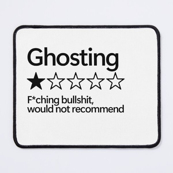 Item preview, Ghosting Would Not Recommend designed and sold by shitpostee.