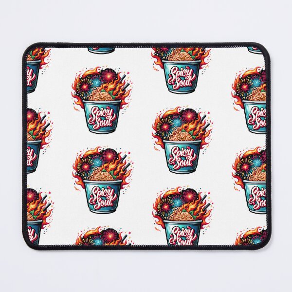 Item preview, Flaming Ramen: Spicy Soul designed and sold by Karujima.