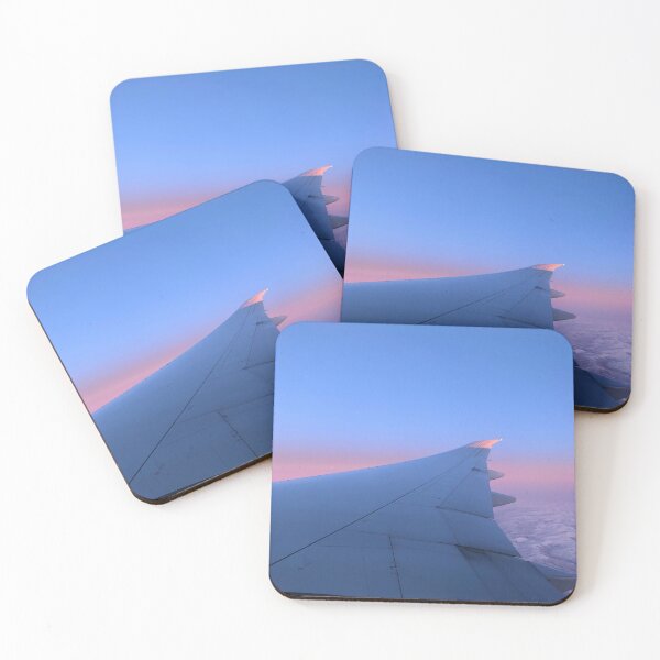 Item preview, Sunset Above the Clouds from Airplane Window designed and sold by KarenVarr.