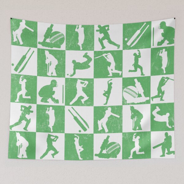 Item preview, Cricket Players Green designed and sold by Primroaddesigns.