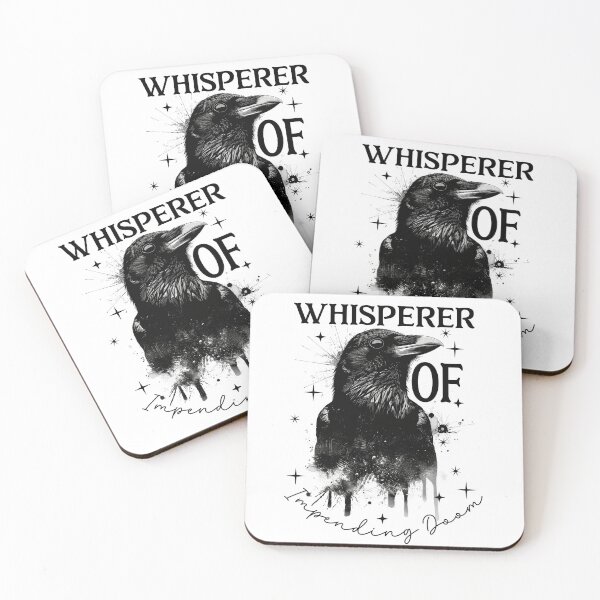 Item preview, Whisperer Of Impending Doom Gothic Raven designed and sold by Jcat7.