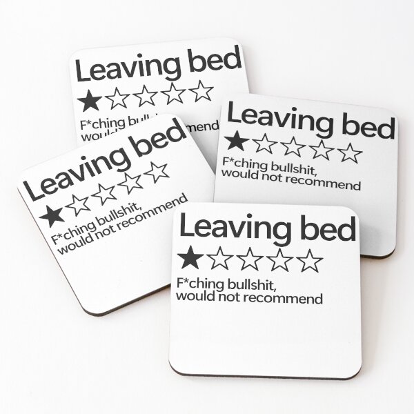 Item preview, Leaving Bed Would Not Recommend designed and sold by shitpostee.