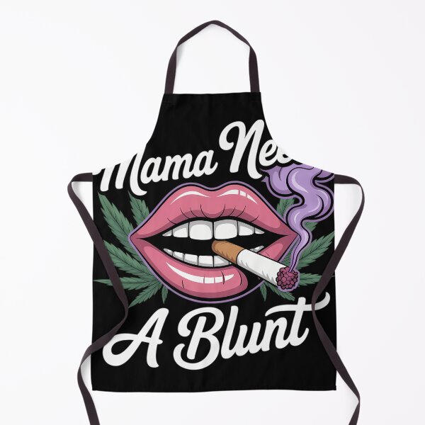 Item preview, Mama Needs A Blunt, American Flag Weed Marijuana Cannabis designed and sold by blueyeeti.