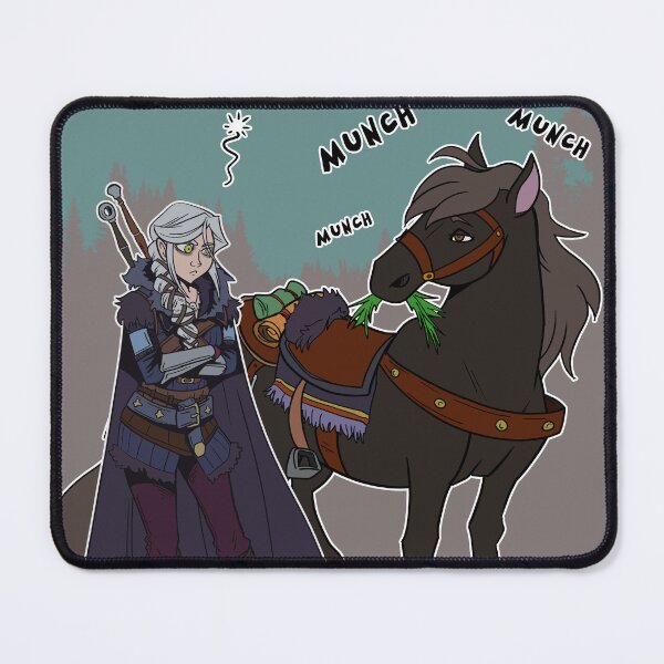 Artikelvorschau, Ciri und Kelpie entworfen und verkauft von RobinGeek.