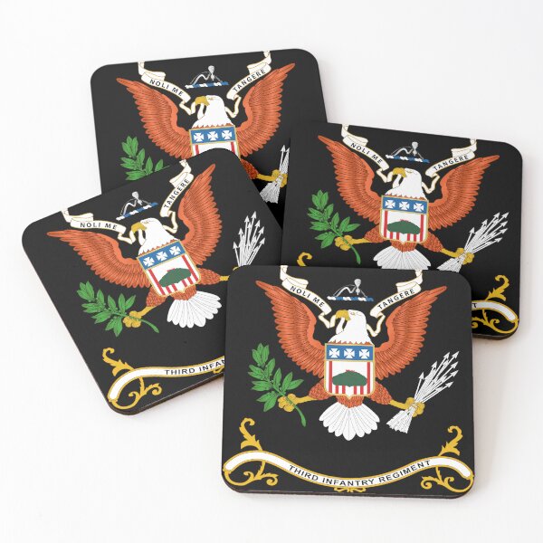 Item preview, Army - Regimental Colors -3rd Infantry wo Flag X 300 designed and sold by Military Insignia Products.