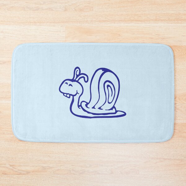 Item preview, Happy Snail Long Teeth Shell Little Slug Funny Comic designed and sold by shirt-o-mat.