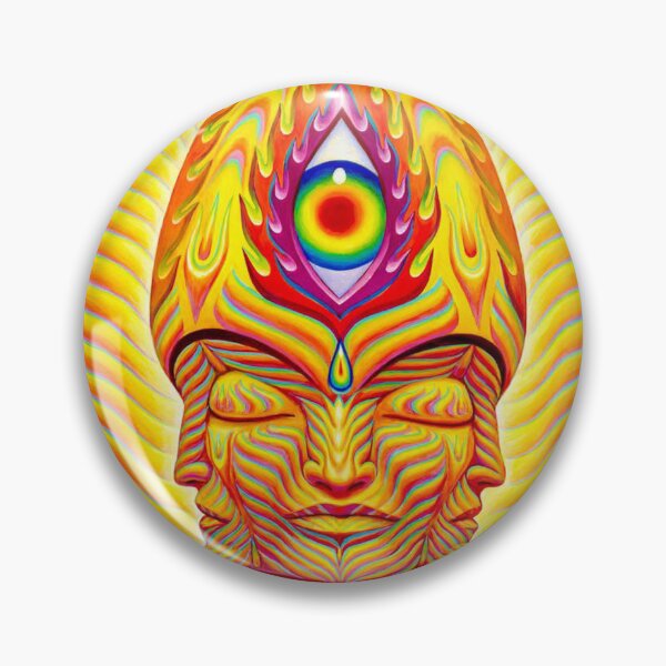 Item preview, alex grey third eye painting fan art designed and sold by Ratatatts.