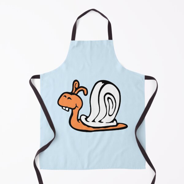 Item preview, Happy Snail Long Teeth Little Slug Shell Funny Comic designed and sold by shirt-o-mat.