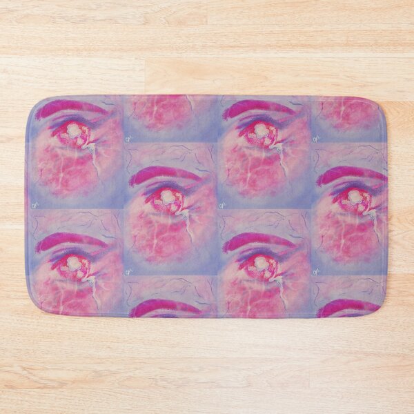 Item preview, “coldcrush and migraine veins” - Sad Eyes Pink Blush Lavender Veins Artwork designed and sold by Chloë, Natalie, & Sam Buse.